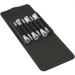 Zyklop bit socket set with holding function, 3 / 8" drive, 8 Bits 6 pieces