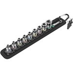 Zyklop 9 socket set with holding function, 1 / 4" drive (4-4.5-5.5-6-7-8-10-13