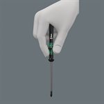 Wera Screwdriver for slotted screws for electronic applications 0.4mm x 2mm x 80mm
