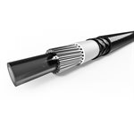 Elvedes - Shift and brake outer cable with liner carbon look Ø4.9mm x 30m