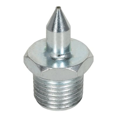 Short tipe with screw nut for grease gun