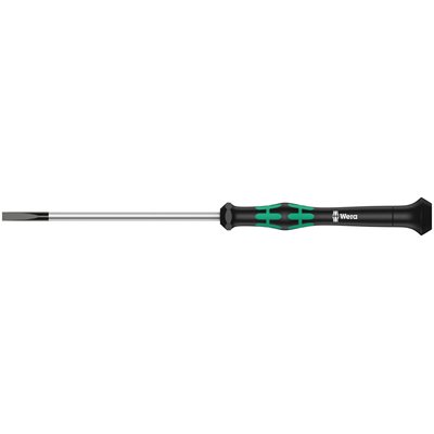 Wera Screwdriver for slotted screws for electronic applications 0.8mm X 4mm X 80mm