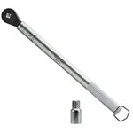 Torque wrench 10-60Nm, ratcheting, silver