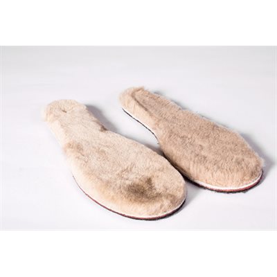 Insoles Made From Genuine Sheepsking Men Size 8-Women Size 10
