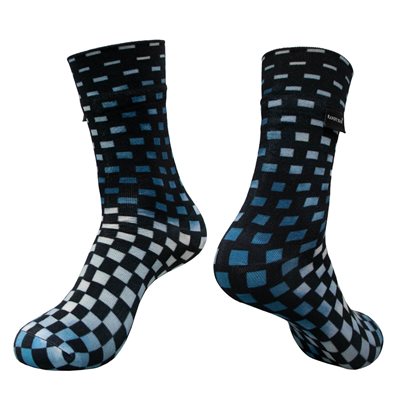 Randy Sun Waterproof Socks X287 Ultra Thin Merino Wool Mid Calf Adult XS