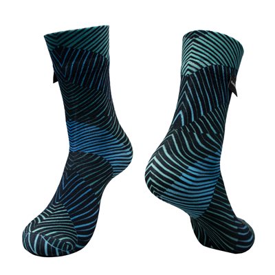 Randy Sun Waterproof Socks X289 Ultra Thin Merino Wool Mid Calf Adult XS