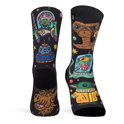 Pacific & Co. Sublimated LOVELY MARTIANS Socks S / M