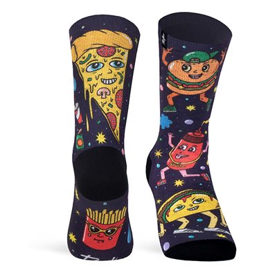 Pacific & Co. Sublimated FAST FOOD Socks S / M